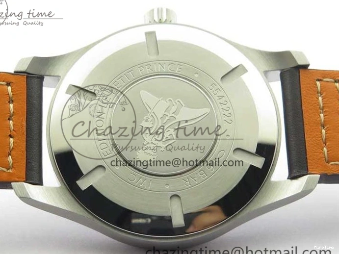 MIROTIME 1229 MARK XVIII Le Petit Prince IW327004 SS FKF 1:1 Best Edition Blue Dial On Brown Leather Strap Trendsetting 7117